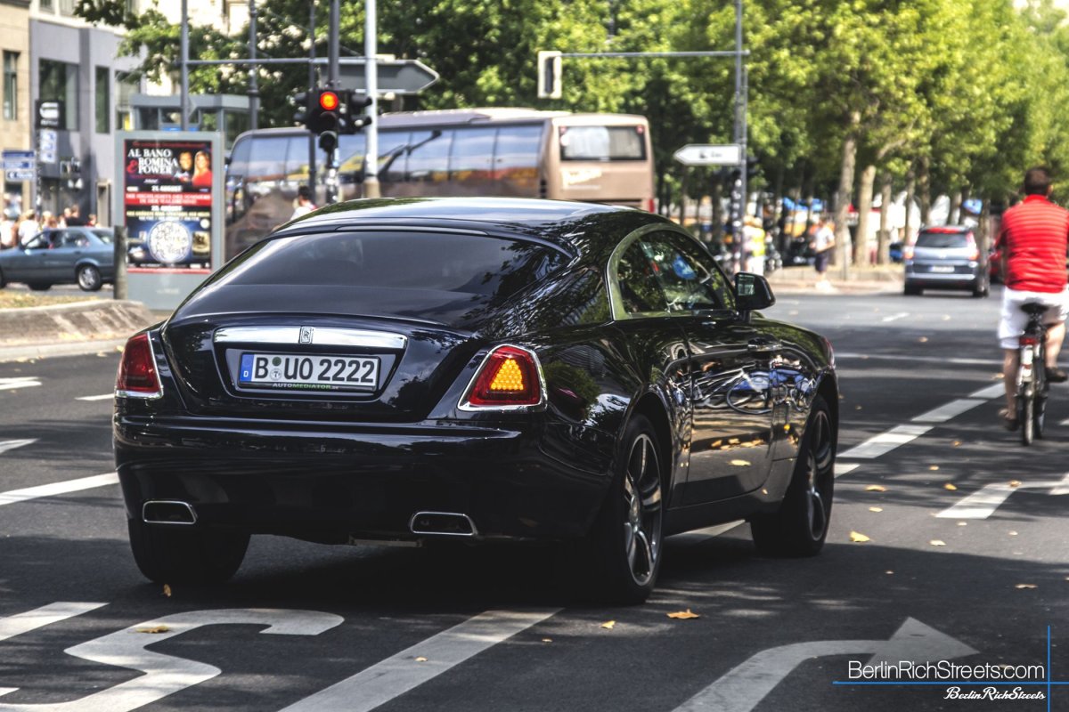 Rolls-Royce Wraith spotted in Berlin — BerlinRichStreets